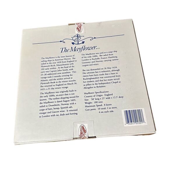 Heritage Mint Tall Ships Of The World Collection The Mayflower SH01 New Sealed - Picture 3 of 6